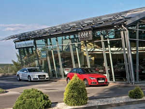 Salon Audi w Gliwicach auto